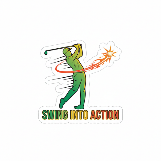 Golf sticker