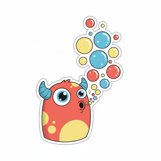 Monster sticker